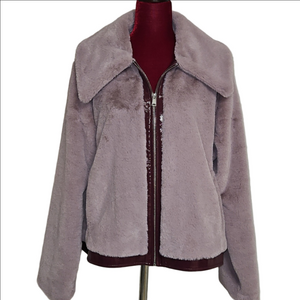 Anthropologie Faux Fur Jacket Size XL